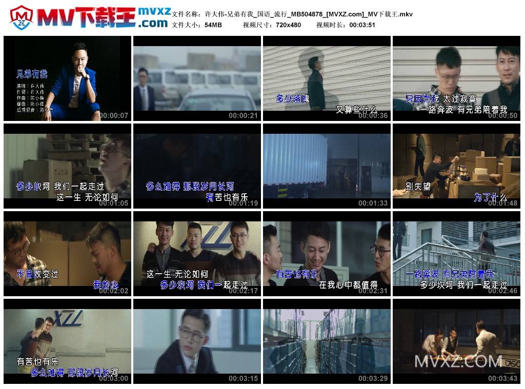 许大伟-兄弟有我_国语_流行_MB504878